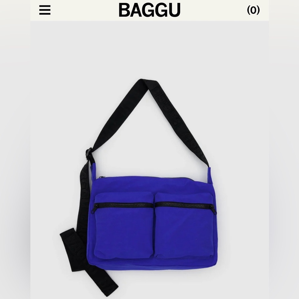 Baggu Lrg Cargo Crossbody Lapis Blue